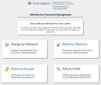 CUIMC mypassword new UI